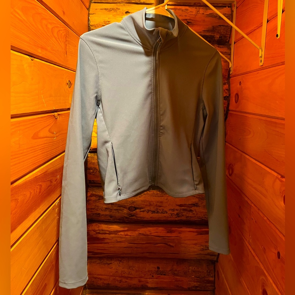 Athletic zip up